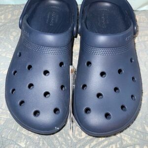 NWT Crocs Iconic Coast Clog Navy Blue Womens 10